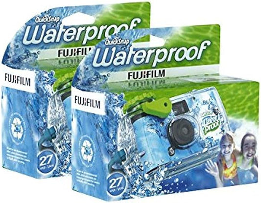 Fujifilm QuickSnap 800 Waterproof 35mm One-Time-Use Disposable Camera, 27 by FUJIFILM