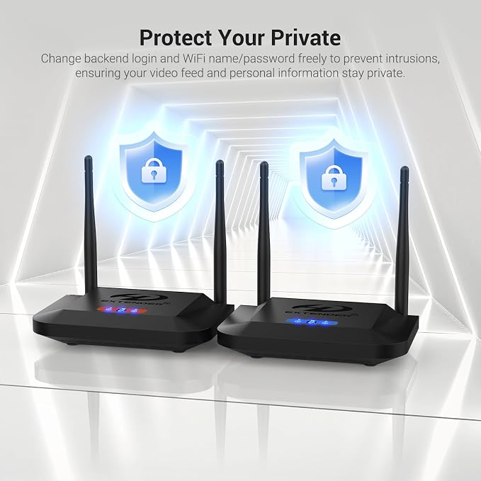 Wireless HDMI Transmitter and Receiver 4K Decoding 1080P 60HZ, 656 FT, HDMI - Image 6