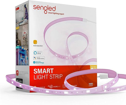 Sengled Smart Zigbee Multicolor Light Strip, 2M Base Kit, Hub Required by Sengled