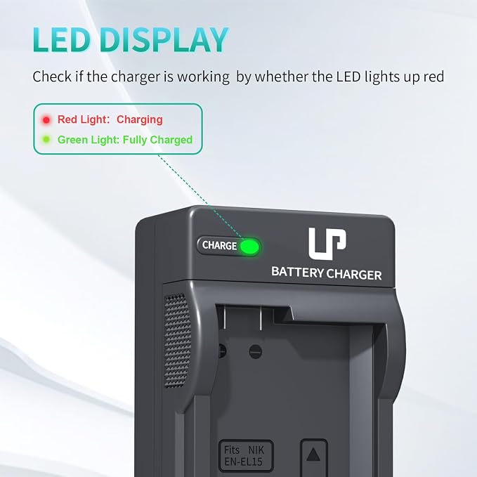 EN-EL15 EN EL15a Battery Charger, LP Charger Compatible - Image 4