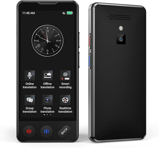 Language Translator Device No WiFi Needed, 2026 Upgraded AI Translator by FICALLO