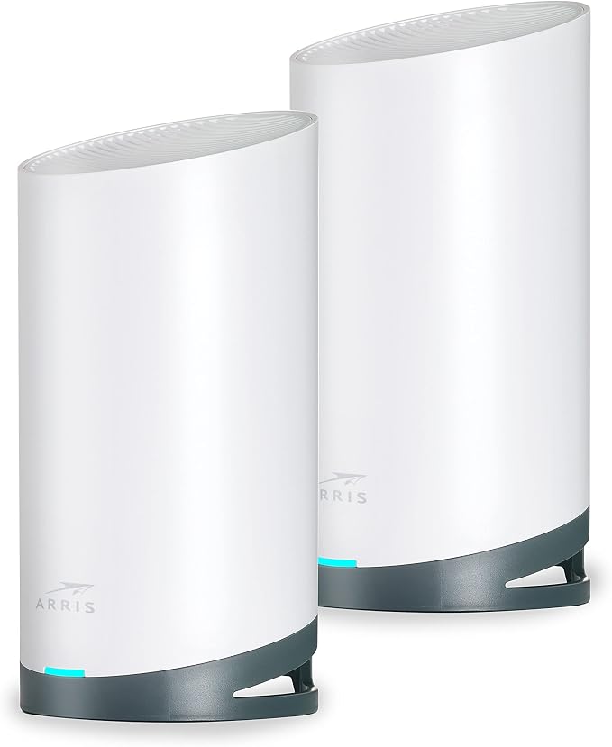Arris Surfboard mAX Tri-Band Mesh System WC4S | AC3800 Wi-Fi Speed up to 3.8 by ARRIS