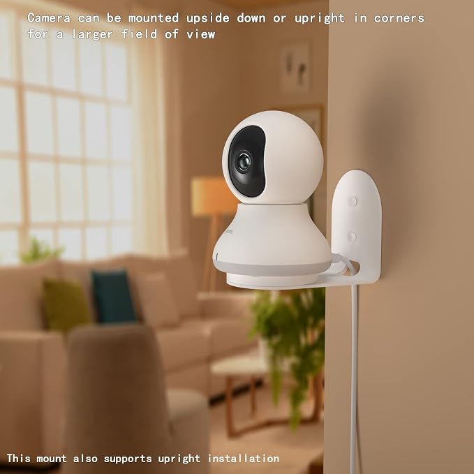 Zwolf Metal Wall Mount for Blurams Security Camera, Upside Down or Upright on - Image 4