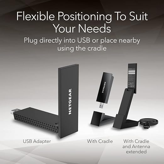 NETGEAR Nighthawk WiFi 6E USB 3.0 Adapter - Image 6
