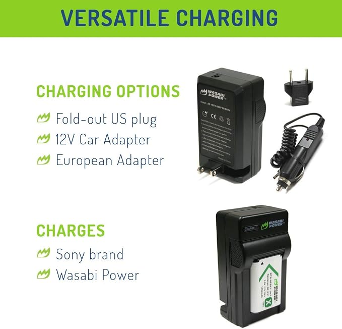 Wasabi Power NP-BX1 Battery and Charger - Image 6