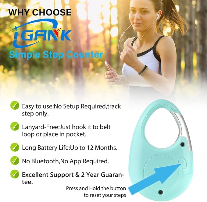 Simple Walking Pedometer 3D Step Counter - Image 3