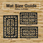 DII Rubber Doormats Collection All Weather - Image 2