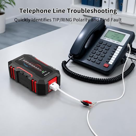 NF-802MG Network Cable Tester for POE/Cat5/Cat5e/Cat6/Cat6a CAT3 Phone Line - Image 7