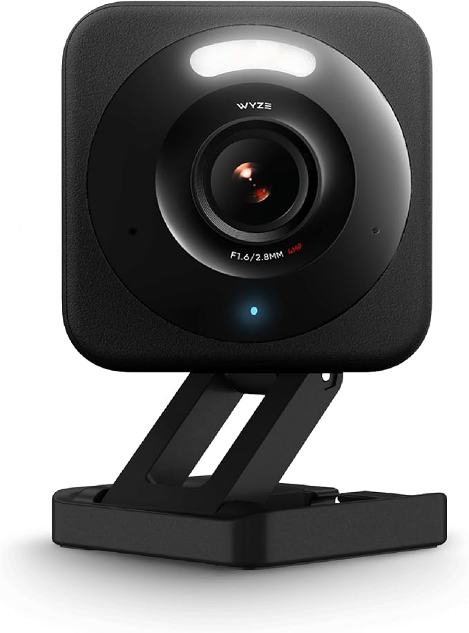 WYZE Cam v4, 2.5K WiFi Security Camera, Indoor/Outdoor Cameras by Amazon+Renewed