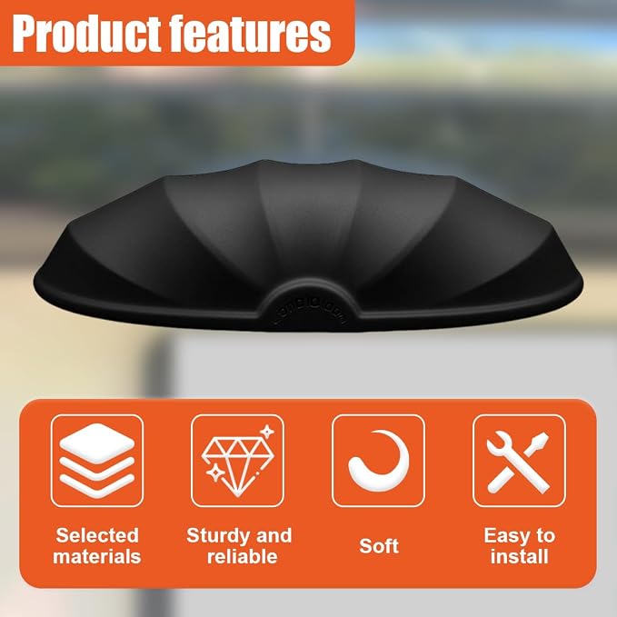 YoRise Car Rear View Camera Protection, Silicone Anti-Rain Waterproof Reversing - Image 5