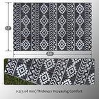 SAND MINE Reversible Mats, Plastic Straw Rug, Modern Area Rug, Large Floor Mat - Image 2