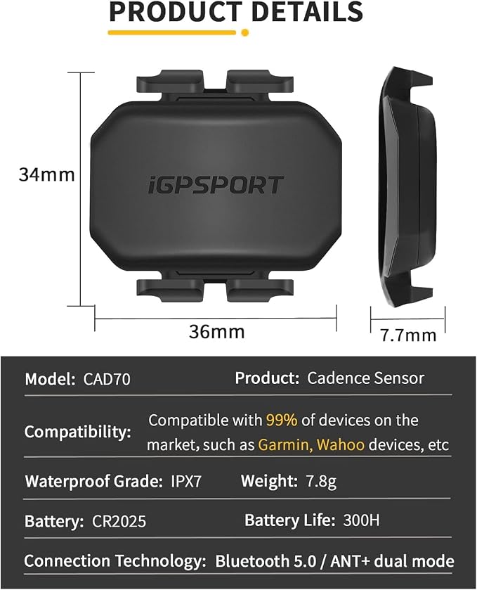 iGPSPORT BSC300T Wireless Bike Computer GPS, Touchscreen Offline MAP Navigation - Image 7
