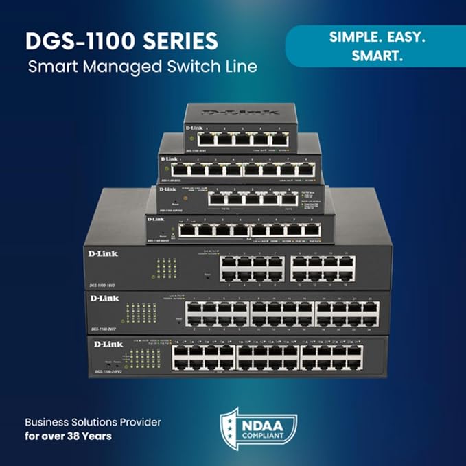 D-Link 24-Port Gigabit Smart Managed Ethernet Switch, IGMP Snooping, Web UI - Image 7