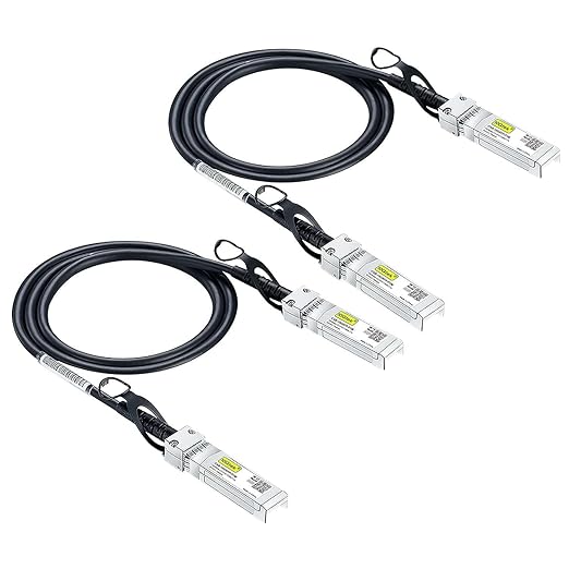 Ubiquiti UniFi UC-DAC-SFP+ 10G SFP+ DAC Twinax Cable, Direct Attach Copper by 10Gtek
