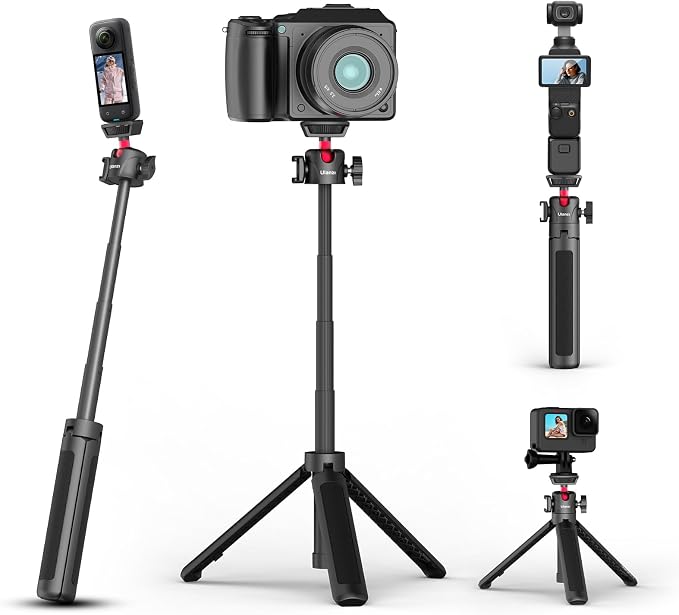 ULANZI MT-16 Extendable Mini Camera Tripod, 4 Levels Adjustment 360° Ball Head - Image 8