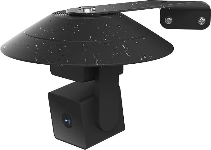 Gcioii Wall Mount for WYZE Cam Pan V3 & Cam Pan V4, Weatherproof Cover and by Gcioii