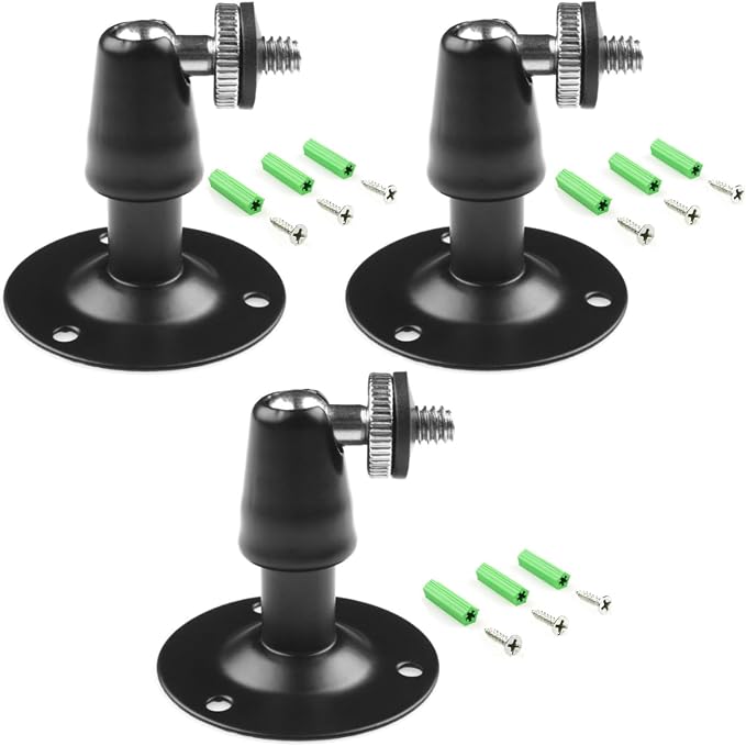 Security Wall Mount 5 Pcs Metal Outdoor Indoor Camera Bracket Mount - Image 4