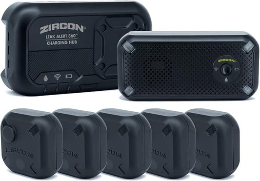 Zircon Leak Alert 360 Smart Water Leak Detector Kit by Zircon