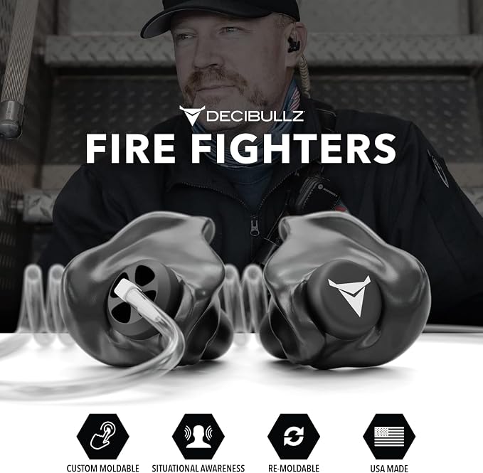 Decibullz Custom Moulded Security Two-Way Radio Surveillance Earpiece Set - Image 5