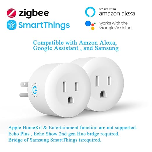 Smart Plug, DOGAIN Zigbee Smart Plugs Outlet Works - Image 5