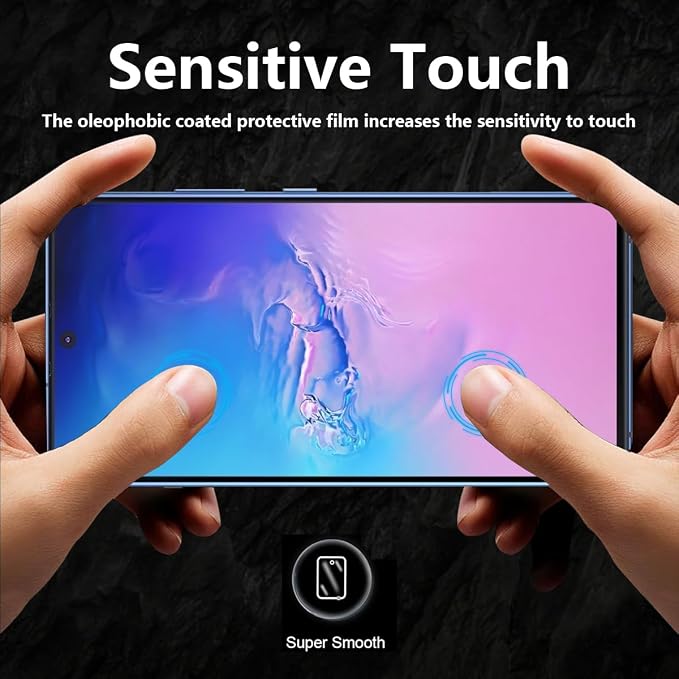 2 Pack Compatible with Samsung Galaxy S10 4G screen protector Tempered Glass - Image 6
