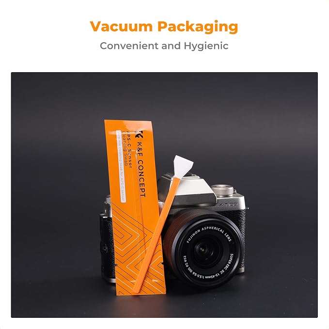 K&F Concept 10 Pack APS-C-Frame Sensors Cleaning Swabs, DSLR SLR Digital Camera - Image 6