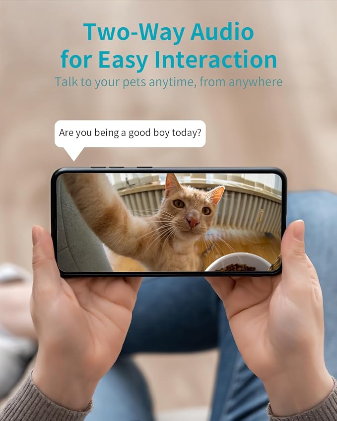 VIMTAG 4K 8MP Pan/Tilt Pet Camera Indoor - Image 7