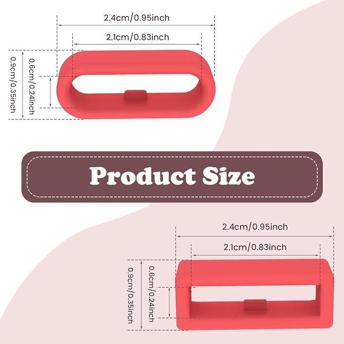 Multi-Color Band Keeper, Magic band locks, Silicone Fastener Rings Security - Image 4