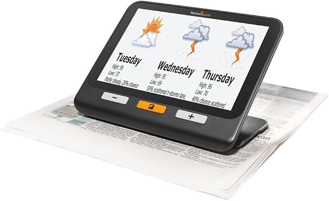 Explore 8 Handheld Electronic Magnifier by HumanWare