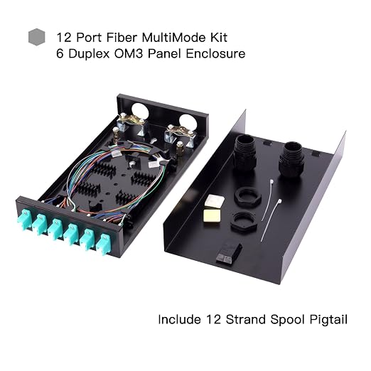 6Port Wall Mount Fiber Enclosure - Image 2