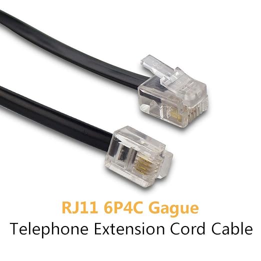 Uvital Phone Extension Cord 33 Ft, Telephone Cable - Image 2