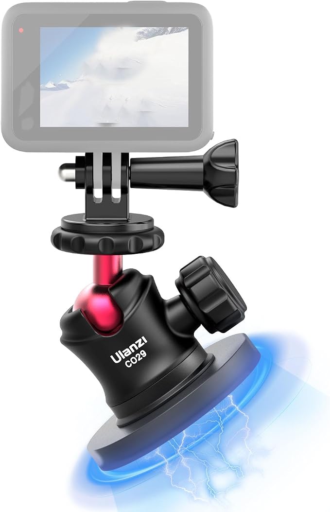 ULANZI Magnetic Camera Mount for Action Camera, Strong Magnetic Mount by ulanzi