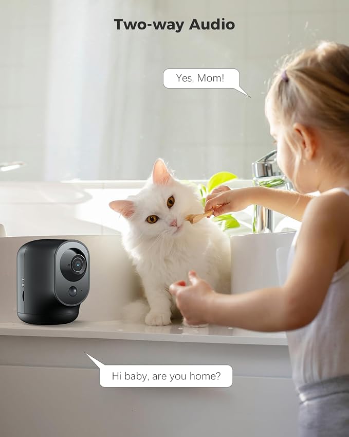 COCOCAM 2K Indoor Pan/Tilt Security Camera - Image 4