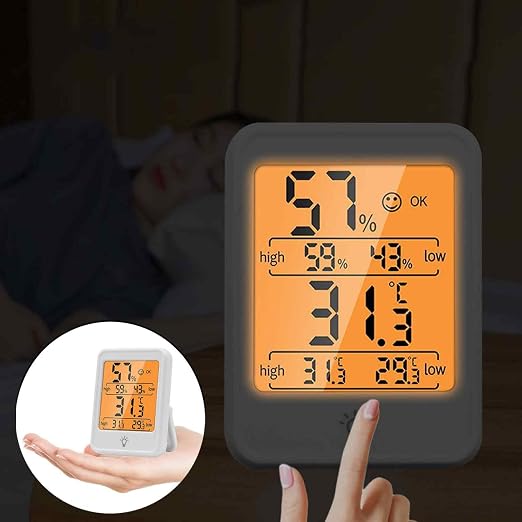 Digital Thermometer Hygrometer Meter, Indoor Room Thermometer Hygrometer - Image 7