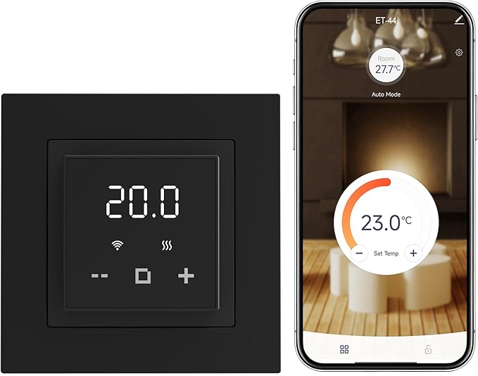 HEATIT Programmable Thermostat, WiFi Smart Thermostat by HEATIT