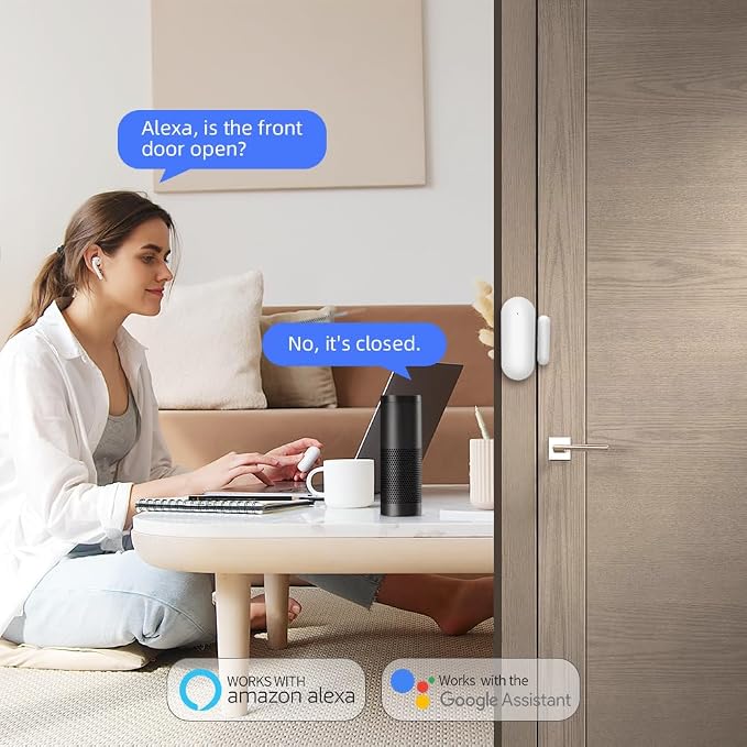 Door Window Alarm Sensors, Smart Life Tuya APP Control & Instant App Alerts - Image 4