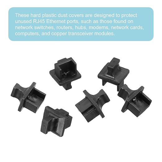 MECCANIXITY RJ45 Dust Covers Caps, Network Panel - Image 4