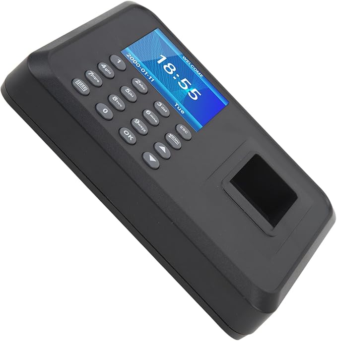 Fingerprint Attendance Machine, Fingerprint Verification Recorder, Support - Image 3