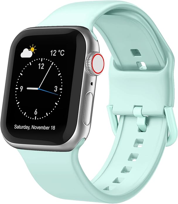 Sport Band Compatible with Apple Watch Bands 49mm 46mm 45mm 44mm 42mm 41mm 40mm by Recoppa