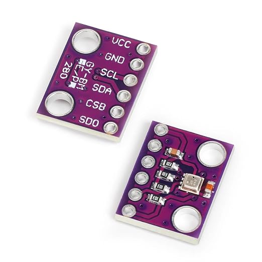 BME280 Sensor Module with Jumper Wires, 3-in-1 Temperature Humidity Barometric - Image 6