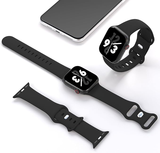 Sport Band Compatible with Apple Watch 38mm 40mm 41mm 42mm 44mm 45mm 46mm 49mm - Image 2