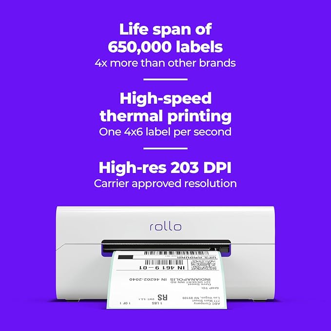 Rollo Wireless Shipping Label Printer - Image 3