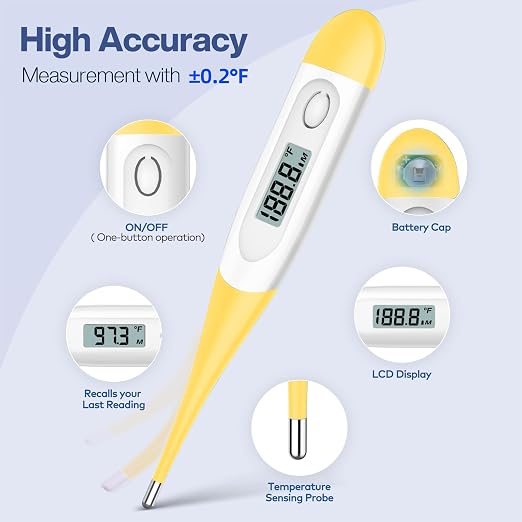 Boncare 10 Seconds Digital Thermometer - Image 3