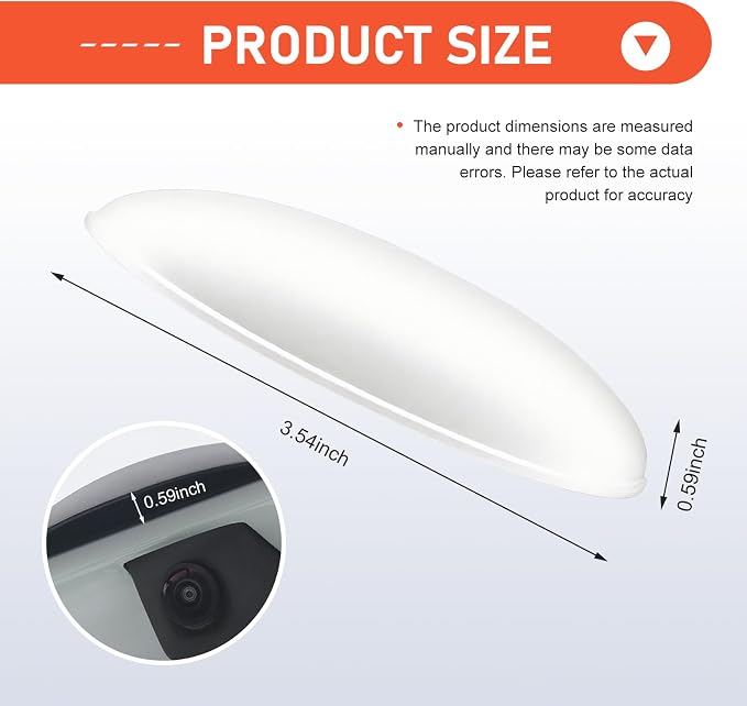 Car Rear View Camera Cover, Waterproof Anti-rain Protective Shield - Image 2