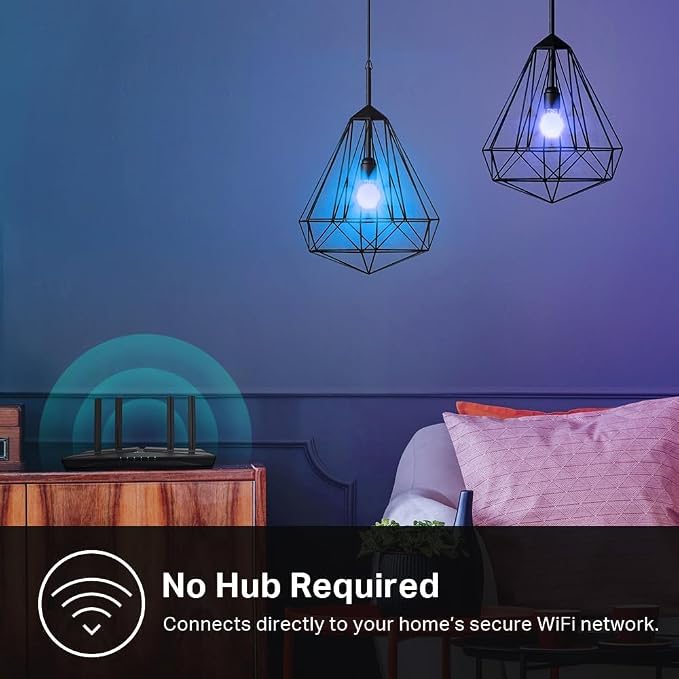 Kasa Smart Light Bulbs, Full Color Changing Dimmable Smart WiFi Bulbs Compatible - Image 10