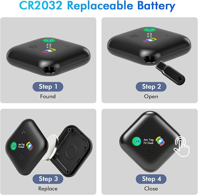 Dual System Bluetooth Tracker for iOS or Android-1Packs, Compatible - Image 7