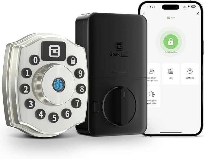 Geek Smart Fingerprint Deadbolt Lock by GeekSmart