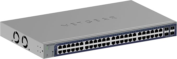 NETGEAR 52-Port Gigabit Ethernet Smart Switch- Managed, by NETGEAR
