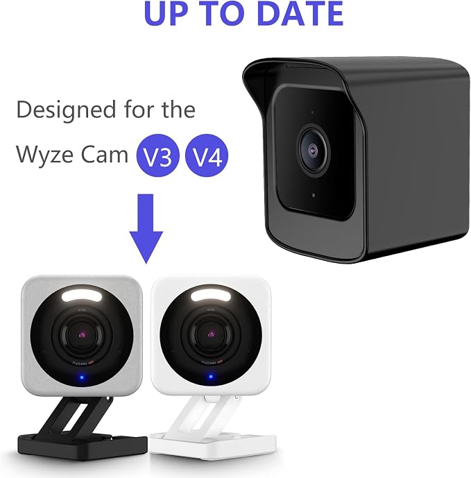 PEF Mount for All-New Wyze Cam V4 and V3, Weatherproof Protective Cover and 360 - Image 5