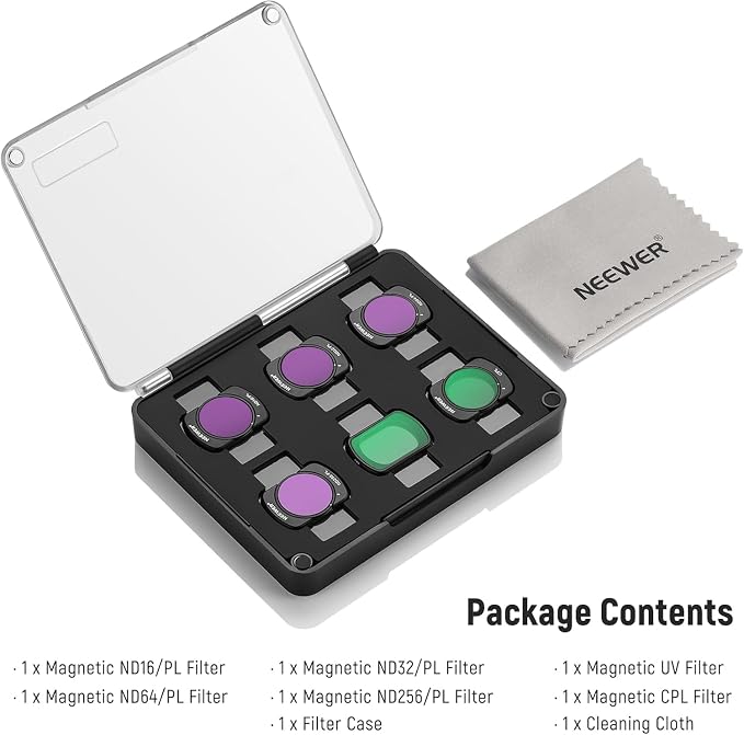 NEEWER Magnetic ND/CPL Filter Set Compatible - Image 9